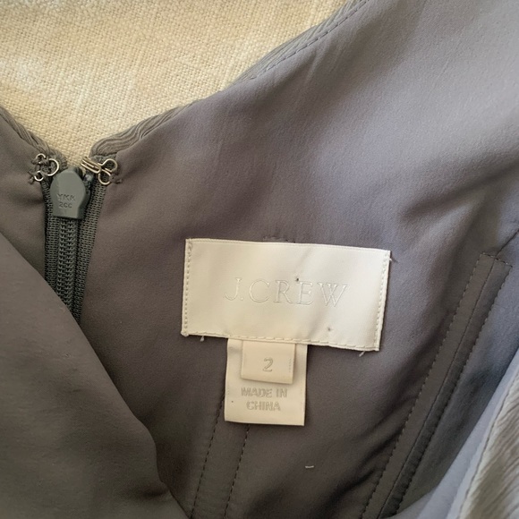 J. Crew Bridesmaids Dress - Dove Grey - Picture 5 of 5